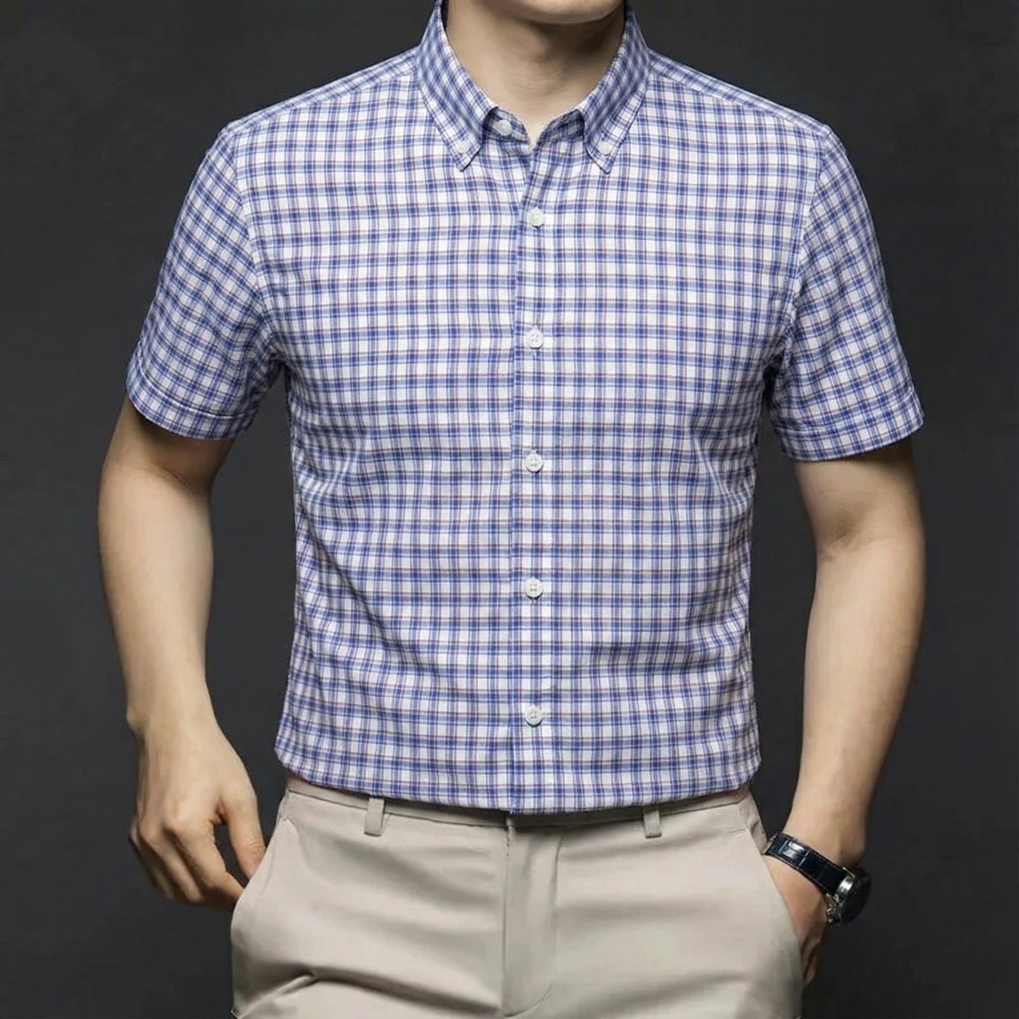 Everyday Crest Check Shirt – Legend Legancy