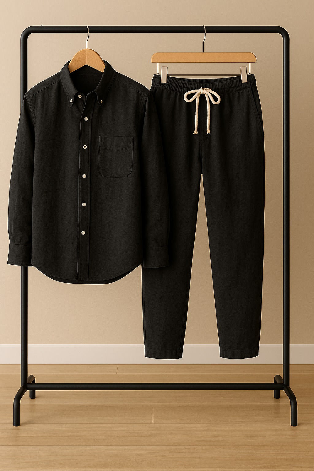 LuxeLite Linen Co-Ord Set