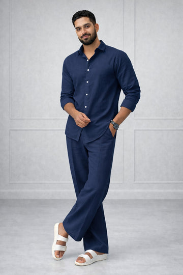 Top & Bottom Linen Set — The Luxury Essential